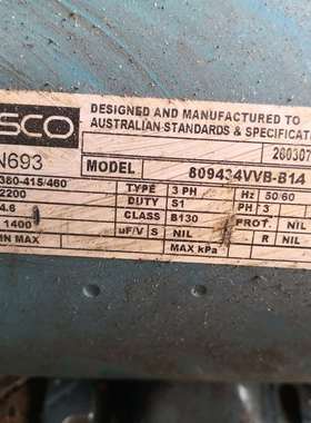 议价FASCO电机809434VVB-B14