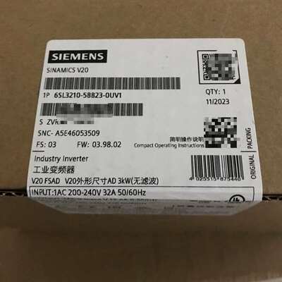 {议价}6SL3210-5BB23-0UV1/6SL32105BB2