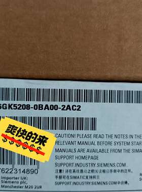 {议价}6GK5208-0BA00-2AC2交换机正品