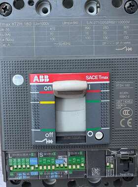 {议价}ABB塑壳断路器XT2H160 3P160A成色很好 功能