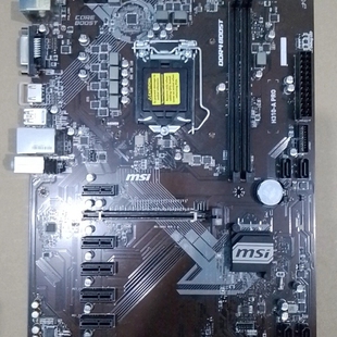议价微星 H310M-A PRO 支持7个PCⅠ-E 显卡槽