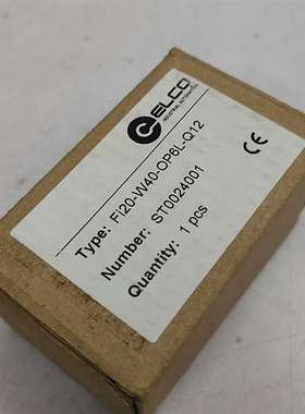 {议价}宜科ELCO感测器 Fi20-W40-OP6L-Q12