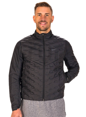 Nike Therma-FIT ADV男子跑步田径羽绒拒水保暖夹克 FB7557-010