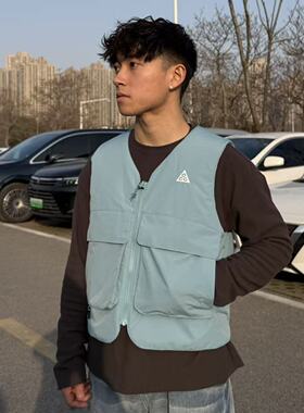 Nike ACG 户外机能拒水P棉保暖双面穿马甲内胆背心 FV8695-464