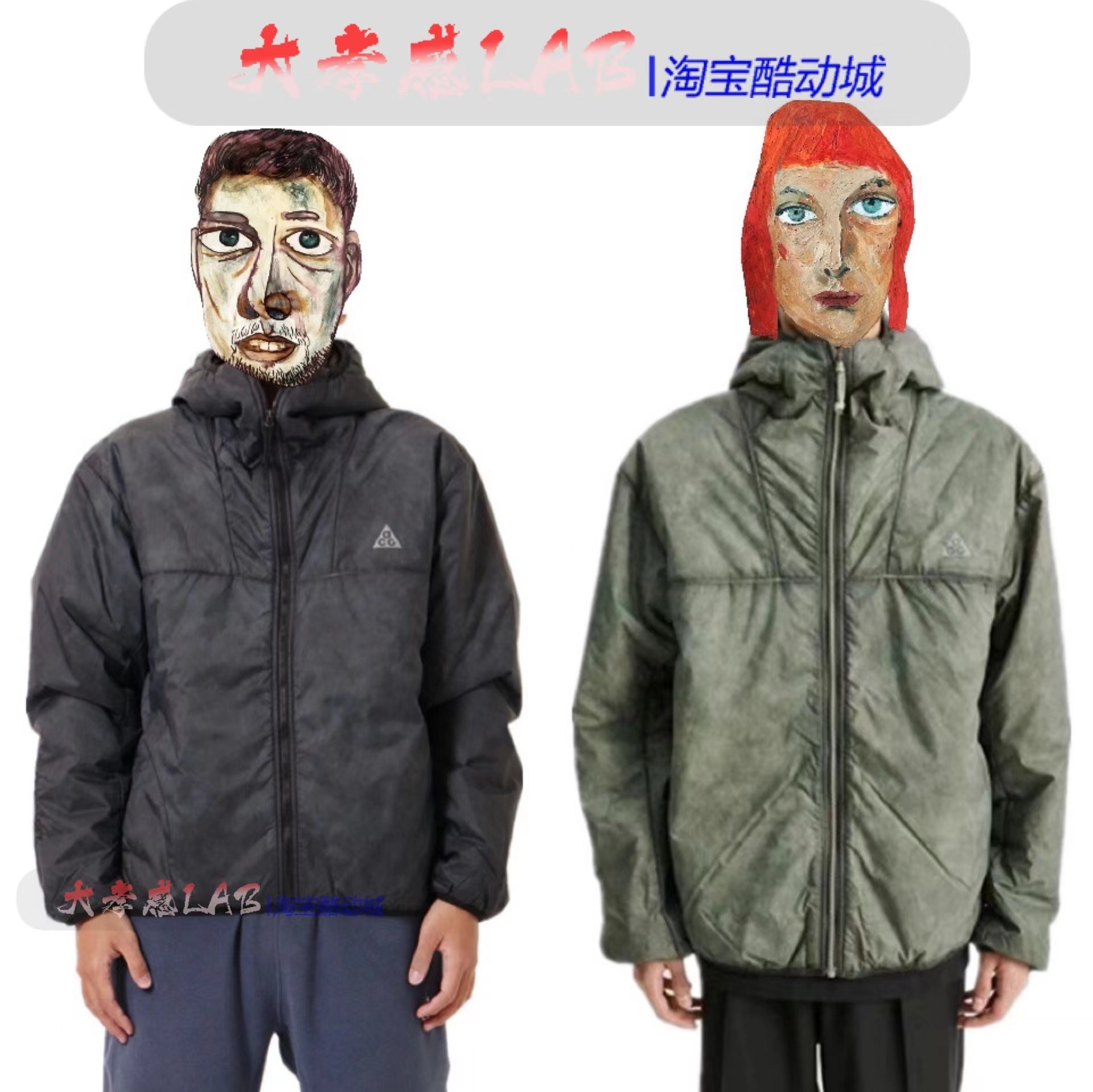 ACG户外机能P棉轻薄保暖外套