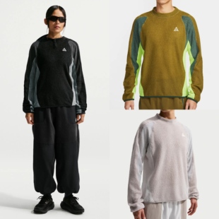 Nike ACG Polartec户外机能加绒保暖圆领运动休闲长袖 IH1446-010