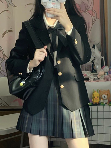 原创正版日系jk制服套装西装外套