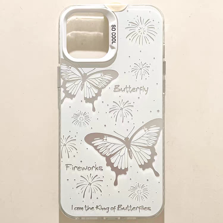 适用苹果官15手机壳14pro女生16套12摄像头镜头不包镂空11外壳13高级感轻奢新款版网红2025新款大孔女款ihome