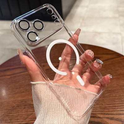 苹果17promax透明全包防摔超薄