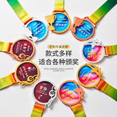 奖牌挂牌定制定做运动会学校马拉松跑步足球篮球乒乓球羽毛球金牌
