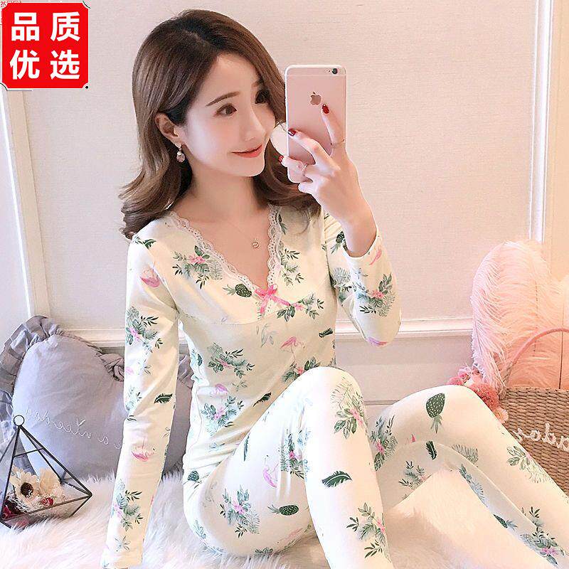 保暖内衣女加绒加厚美体