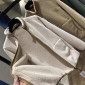 299欧 复合摇粒绒 情侣款 巨保暖 男士 加厚保暖立领夹克外套潮