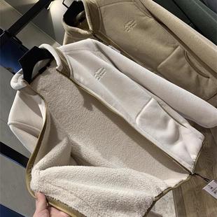 男士 巨保暖 情侣款 复合摇粒绒 加厚保暖立领夹克外套潮 299欧