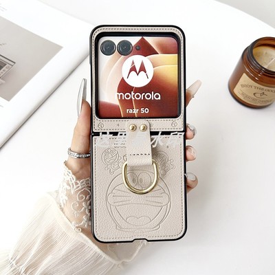 卡通硬壳皮质摩托罗拉