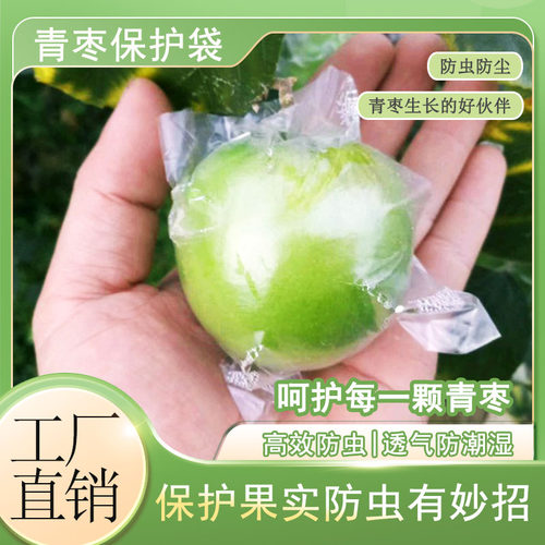 青枣袋百香果袋石榴套袋防虫果袋专用水果保护透明专用袋防虫果袋