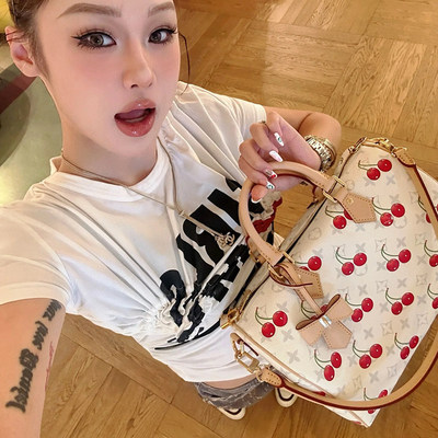 包包女式2025新款樱桃枕头speedy