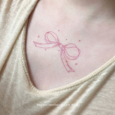 AnOtherTattoo纹身贴蝴蝶结