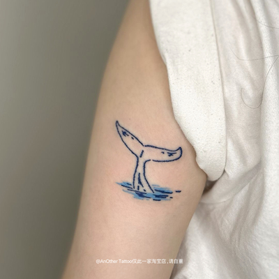 AnOtherTattoo纹身贴鱼尾