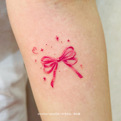 AnOtherTattoo纹身贴蜡笔风