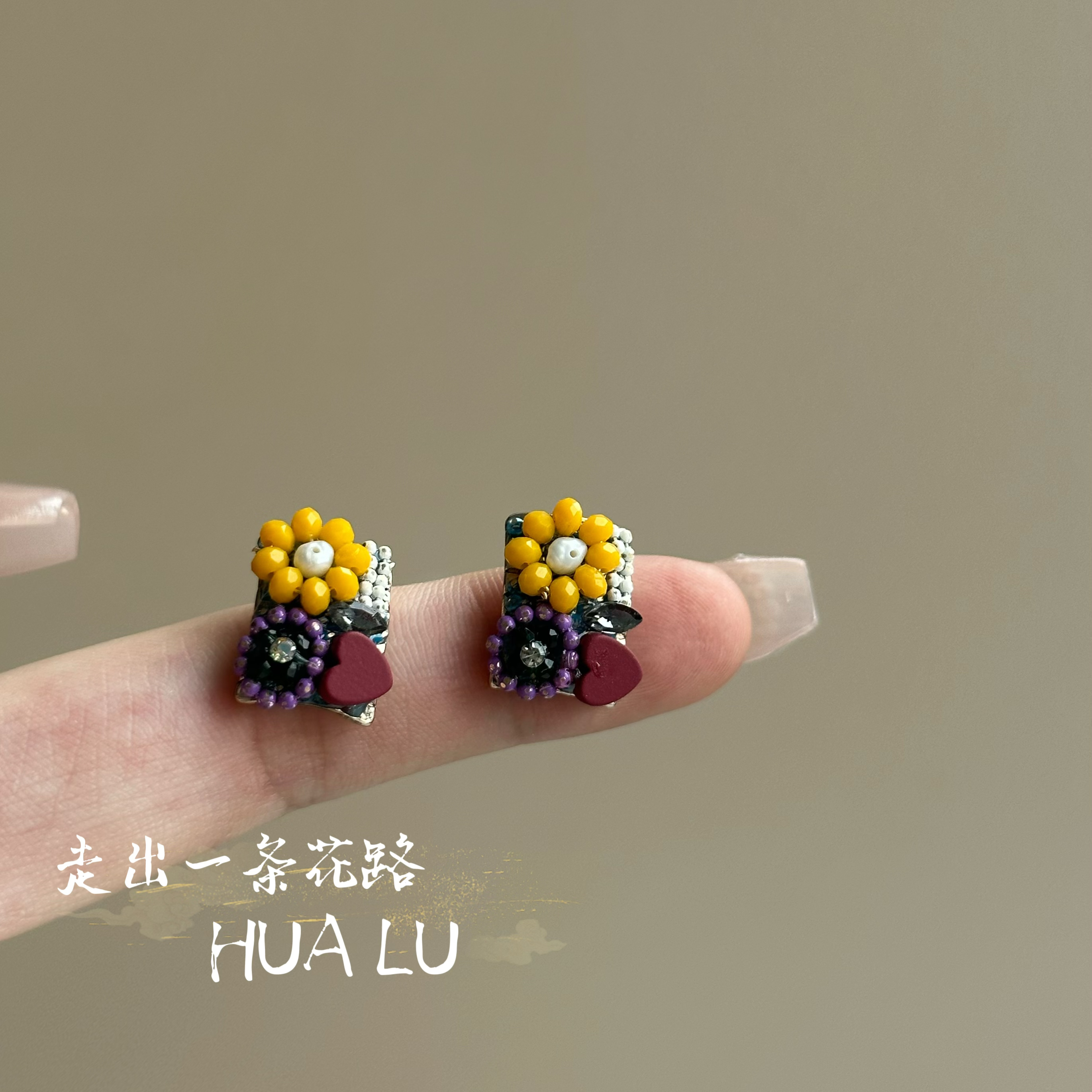 复古独特可爱高级感小巧精致耳环