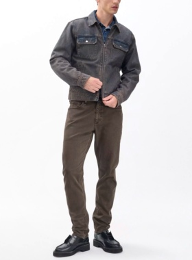 纽约轻奢R&B 男款 $198 Fit 3 Athletic 合体修身牛仔裤 多色