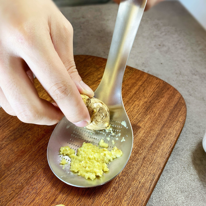 加厚 蒜蓉神器不锈钢超细磨姜器手动研磨蒜泥姜蓉器擦姜汁搓姜末