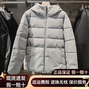 Skechers斯凯奇新款男士秋冬季防泼水梭织裥棉连帽外套P425M201