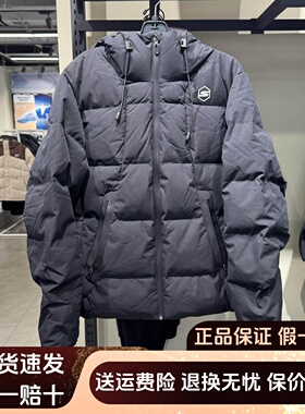 Skechers斯凯奇新款女士冬款梭织保暖舒适短款羽绒外套P424W005