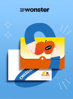 「两脚怪|Fantasy胶片系列信封信纸套装」可爱卡通生日婚礼情侣