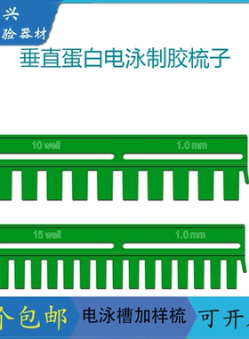 WB梳子电泳梳子伯乐电泳槽梳子biorad蛋白电泳槽梳子1653359国产