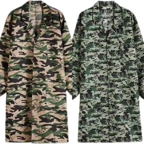 罩衣工作劳保服蓝大褂搬运围裙