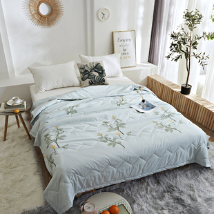 草本艾草驱蚊被夏凉被定制logo空调被定做薄被子礼盒装盖被成交礼