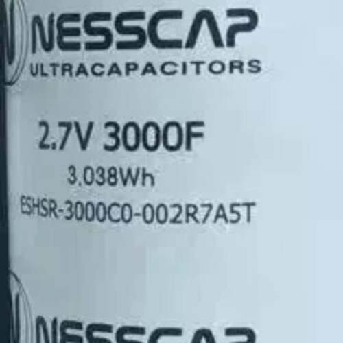 可议价NESSCAP2.7V3000F法拉电容 内阻0.25左