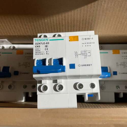 可维修天正DZ47LE-63漏电保护器，2P C63，230V议价