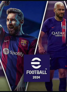 steam游戏 pes eFootball 2025实况足球2024代入库添加PC金币充值