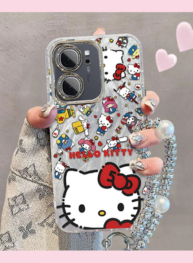 精孔kt猫iQOONeo9SPro手机壳V2339FA情侣全包防摔男女可爱套外壳