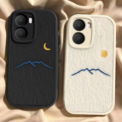 realme gt5/gtneo5/neo5se手机壳硅胶新款透明真我gt5/gtneo5/neo5se卡通可爱全包套保护套软太阳月亮山