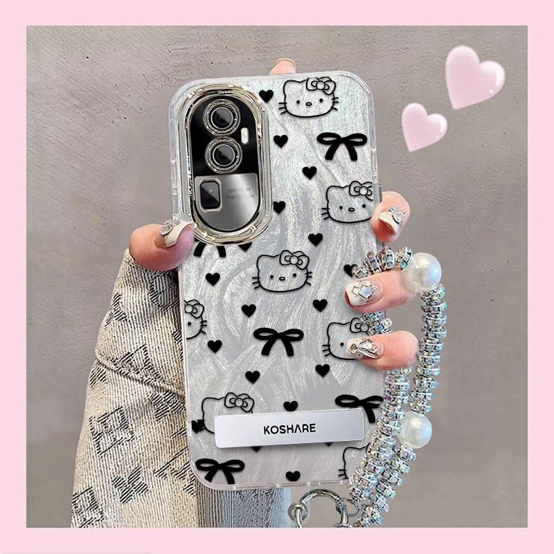 精孔kt猫OPPOReno10Pro+手机壳PHU110情侣全包防摔男女可爱套外壳