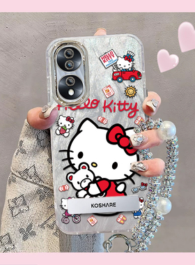 羽纱kt猫荣耀70手机壳FNE-AN00情侣全包防摔软高级男女可爱套外壳