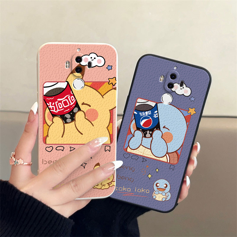 华为mate8/9/9Pro/10/10Pro/20X情侣手机壳nova2/2S/2Plus/青春版高级感小众一对全包防摔适用p10/10Plus
