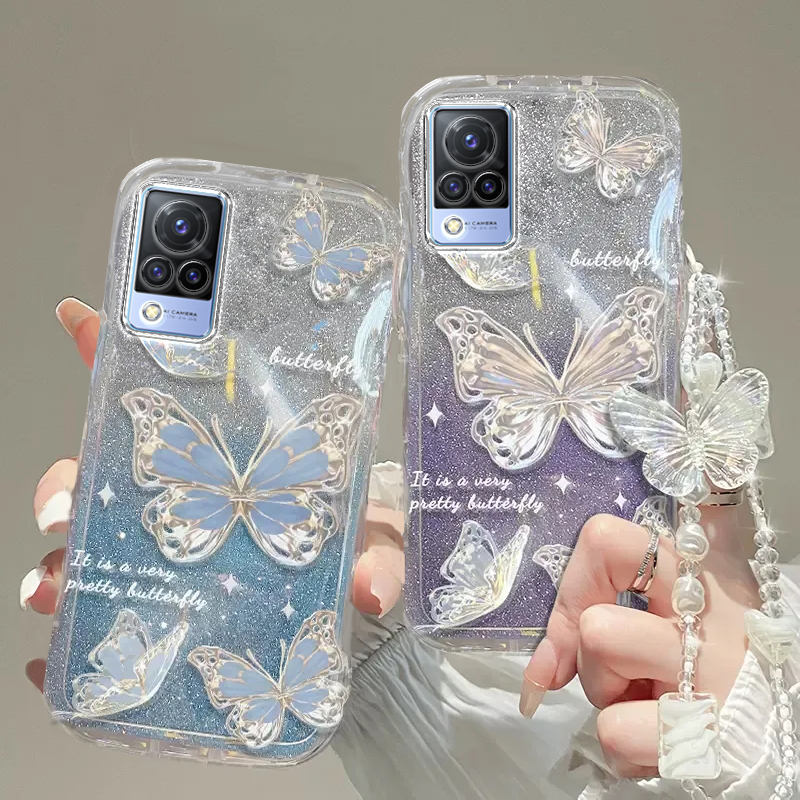 vivo s9手机壳s6透明s7软s5套s1全包s9防摔pro潮s19奢华s10高档s12蝴蝶s15手链s16闪粉s17男s18女vivos9新NEX