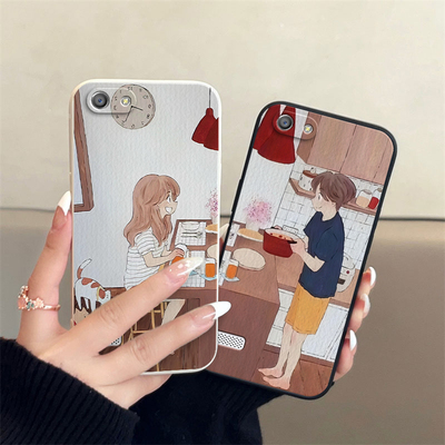 OPPOA33/37/59/Findx2/1Pro小羊皮情侣手机壳高级感小众一对全包防摔R9Plus/9SPlus/R11/11SPlus/Renoace2