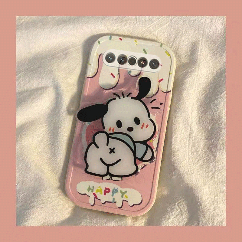 魅族17手机壳17pro男女新款meizu可爱奶油帕恰狗兔年新年春节红色兔子全包硅胶套软壳防摔支架款