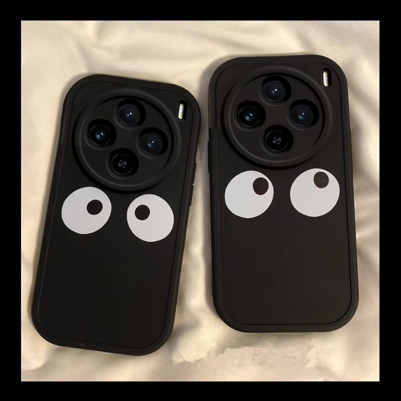 vivo X100S手机壳硅胶新款高档卡通X100S可爱全包套保护套软直视眼睛