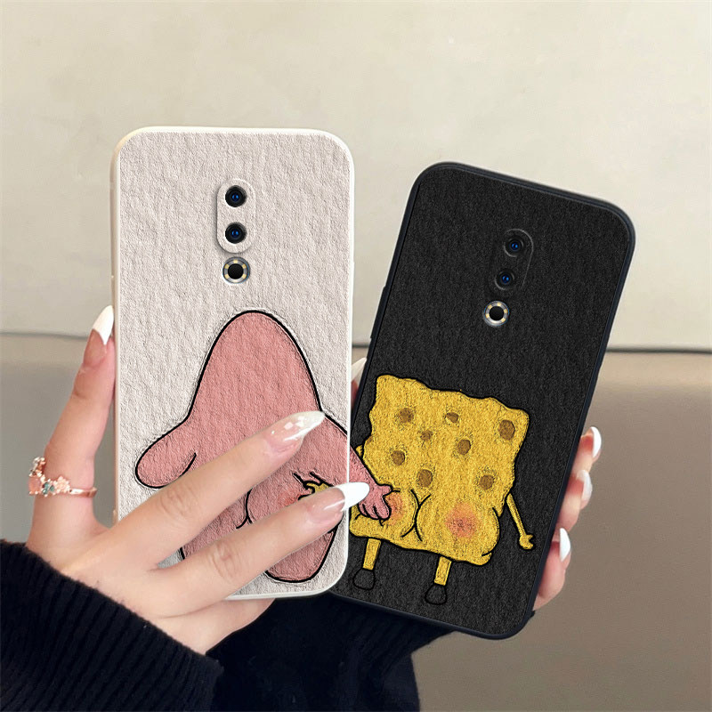 魅族16/16T/16Plus/17/17Pro/18/18S/18Pro/18SPro小羊皮情侣手机壳高级感小众一对全包防摔20/20Pro