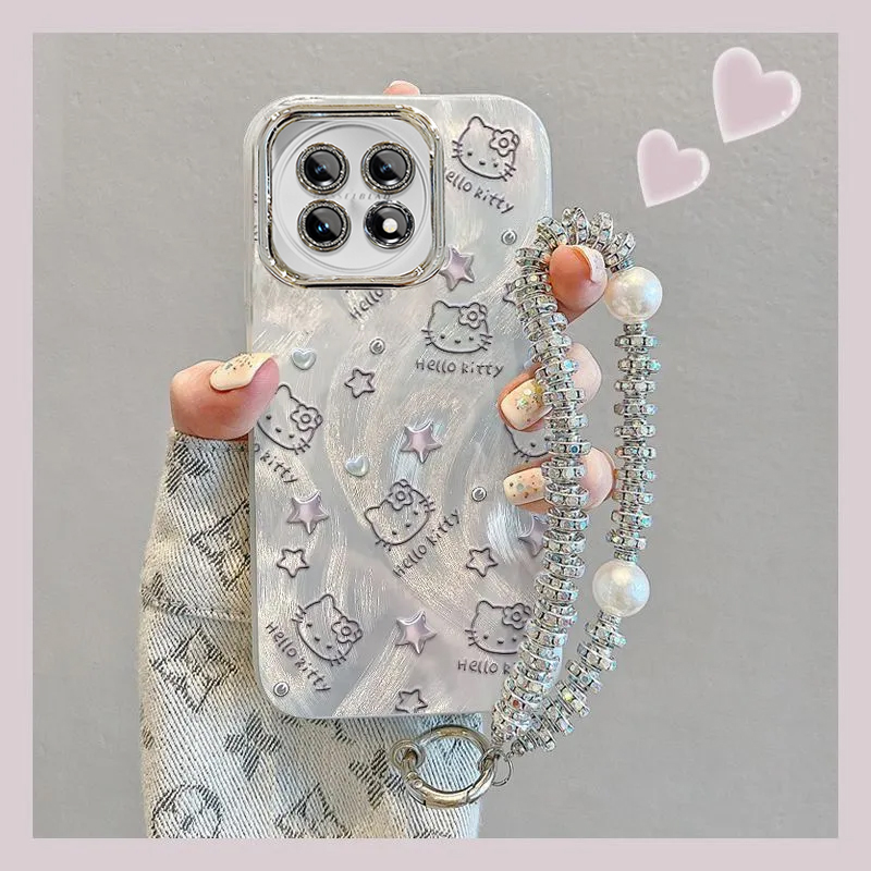 羽纱kt猫一加11手机壳PHB110情侣全包防摔硅胶高级男女可爱套外壳