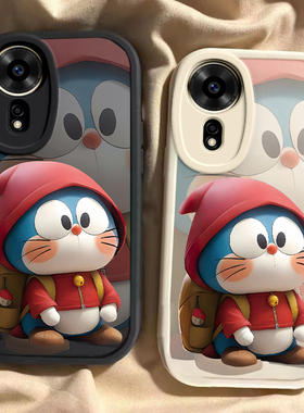 HI nova12SE手机壳硅胶新款高档卡通12SE可爱全包套保护套软哆啦A梦