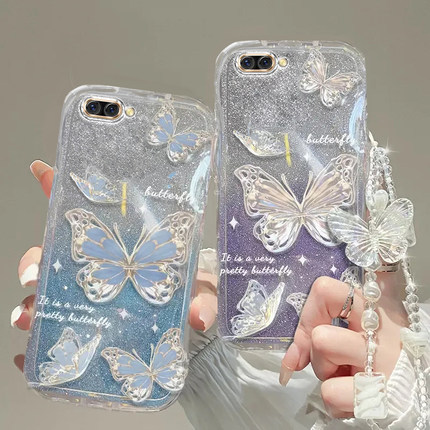 OPPO R11手机壳R9透明R9s软R11S套plus全包R15防摔X潮R17高级pro感A11蝴蝶A3款A2男A5女OPPOR11新A8薄A7