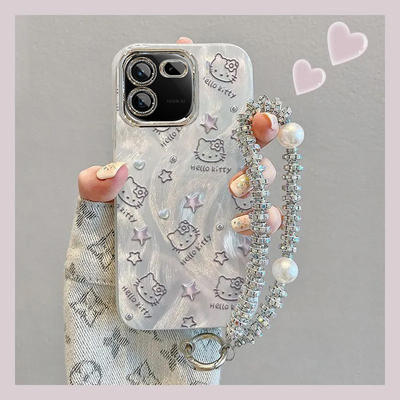 羽纱kt猫iQOO12手机壳V2307A情侣全包防摔硅胶高级男女可爱套外壳