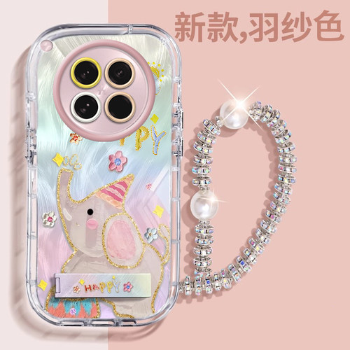 赵露思同款OPPOFindX8S壳透明PKT110全包防摔薄女可爱套外壳